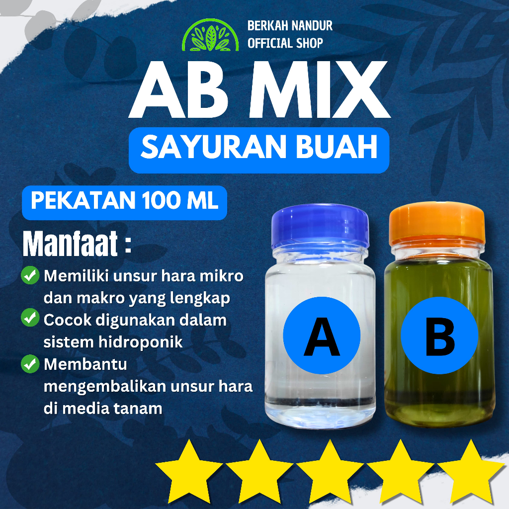 Jual Pekatan ABMIX Sayuran Buah 100 ml Siap Pakai | Shopee Indonesia