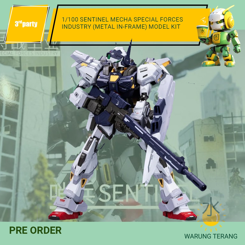 Jual 1/100 Sentinel Mecha Special Forces Industry (Metal In-Frame ...