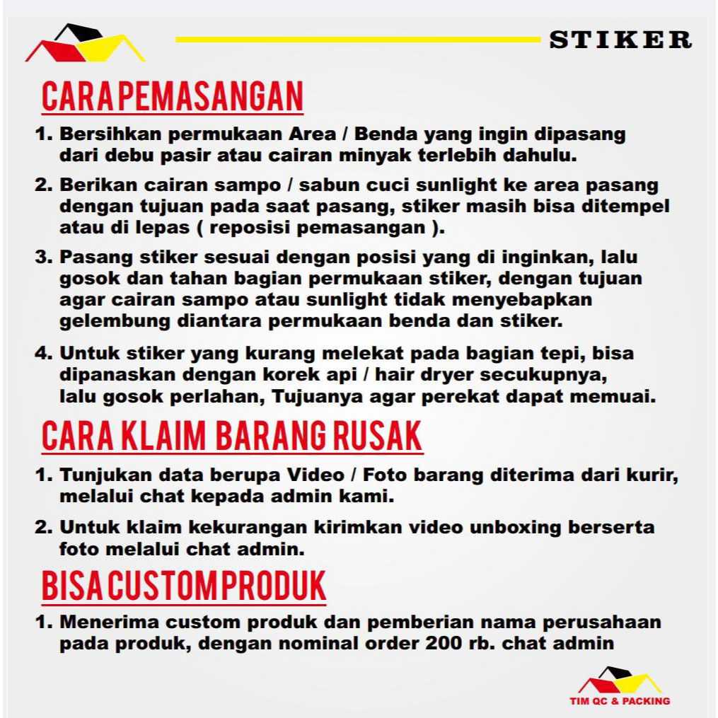 Jual Stiker Label tanda Simbol Keterangan Limbah B3 | Shopee Indonesia