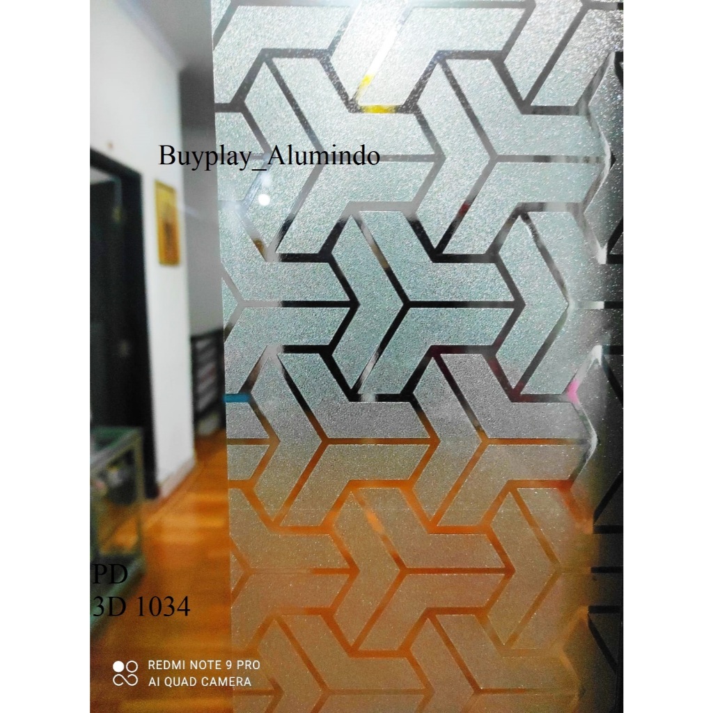 Jual Stiker Kaca /Sticker Kaca/ Sanblast/Sunblast/Sandblast motif 3D ...