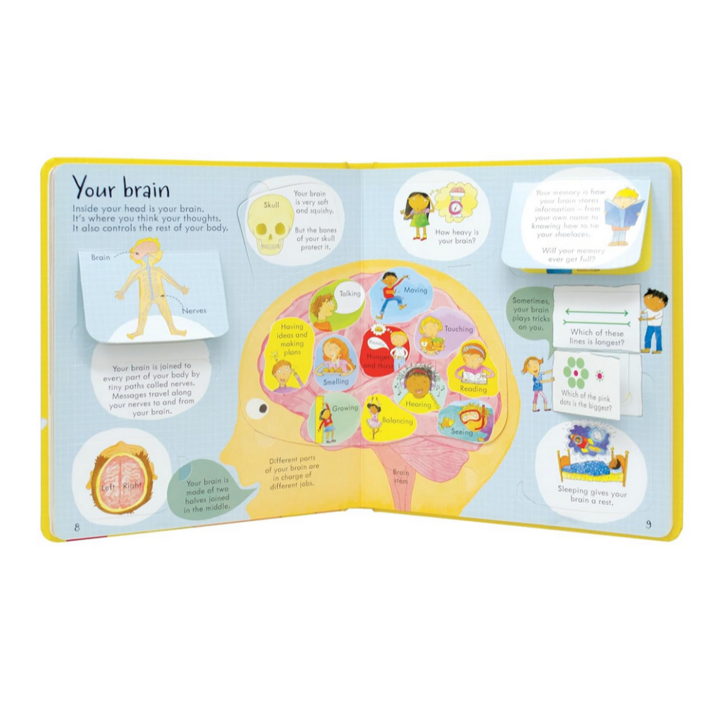 Jual [ABCKIDS] SEGEL Usborne Look Inside Your Body - Imported Book ...