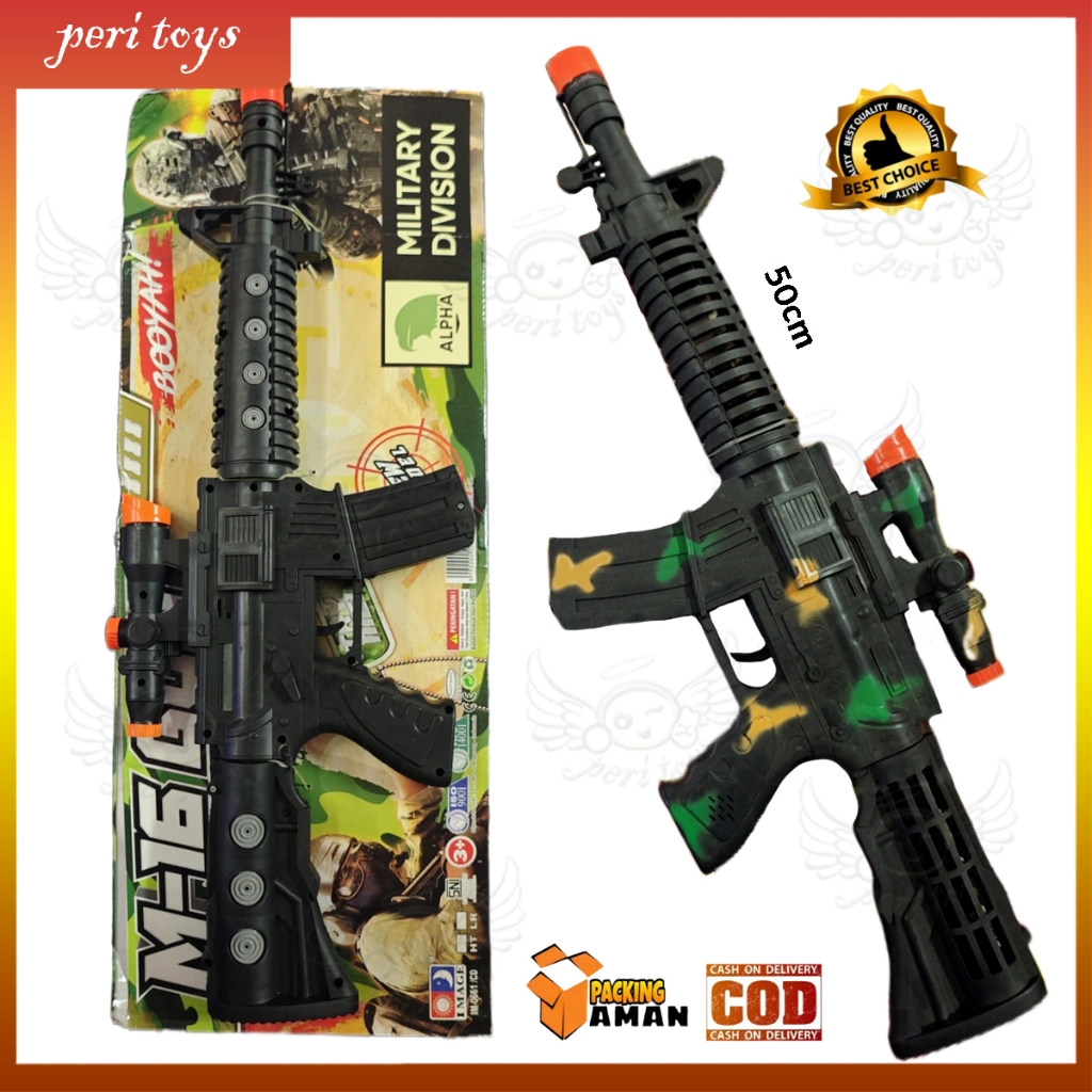 Jual Mainan pistol anak mainan tembakan gunfight besar dan medium ...