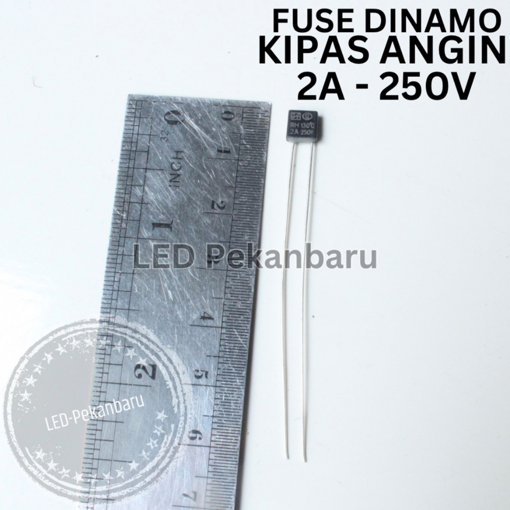 Jual FUSE MOTOR KIPAS ANGIN 2A 250V THERMOFUSE TERMOFUSE THERMO SEKRING ...