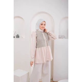 Kin Outfit Blouse Atasan Wanita Colleta