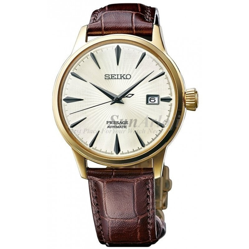 Jual Jam Tangan SEIKO PRESAGE Automatic Champagne Gold SRPB44J1 SRPB44 Garansi Resmi ORIGINAL Shopee Indonesia