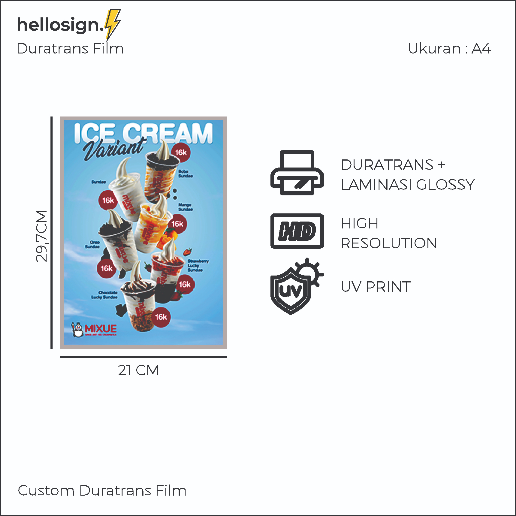 Jual Poster Duratrans Film | Print | Cetak Poster Backlite Film | Slim ...