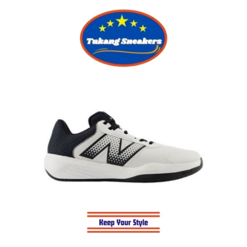 Jual Sepatu Tenis Pria New Balance 696 V6 White Black NEWMCH696W6 Shopee Indonesia