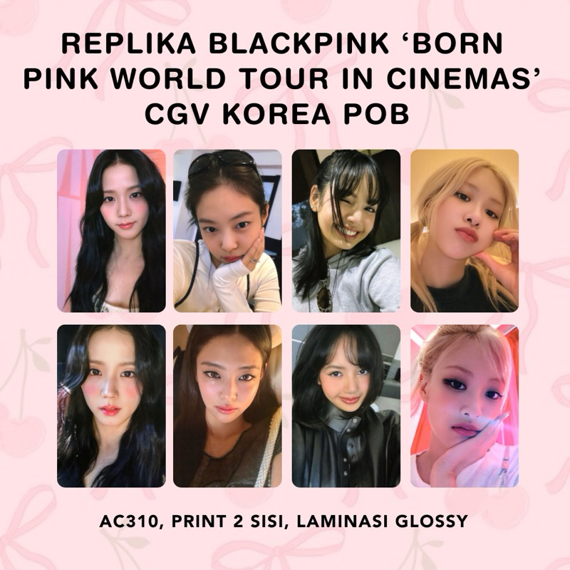 Jual BLACKPINK 'BORN PINK IN CINEMAS' UNOFFICIAL POB CGV KOREA