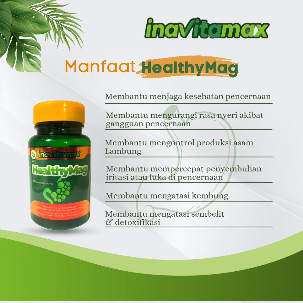 Jual INAVITAMAX HEALTHYMAG (KESEHATAN SALURAN CERNA) | Shopee Indonesia