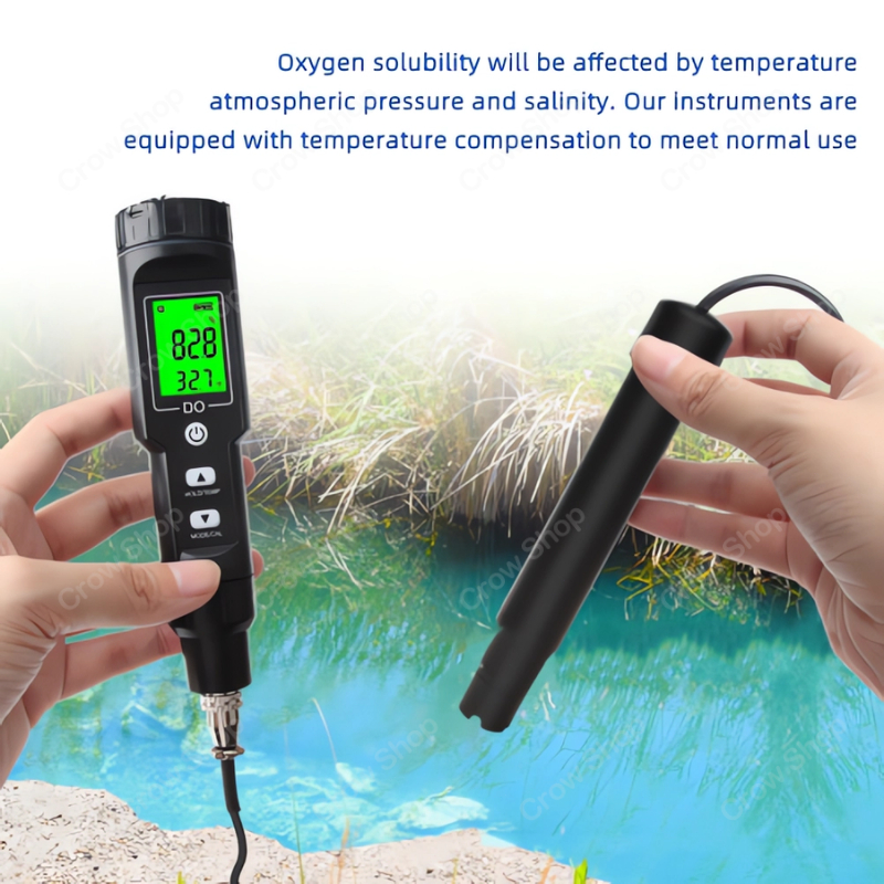 Jual DO meter oksigen air Dissolved Oxygen Meter DO9100 DO Tester ...