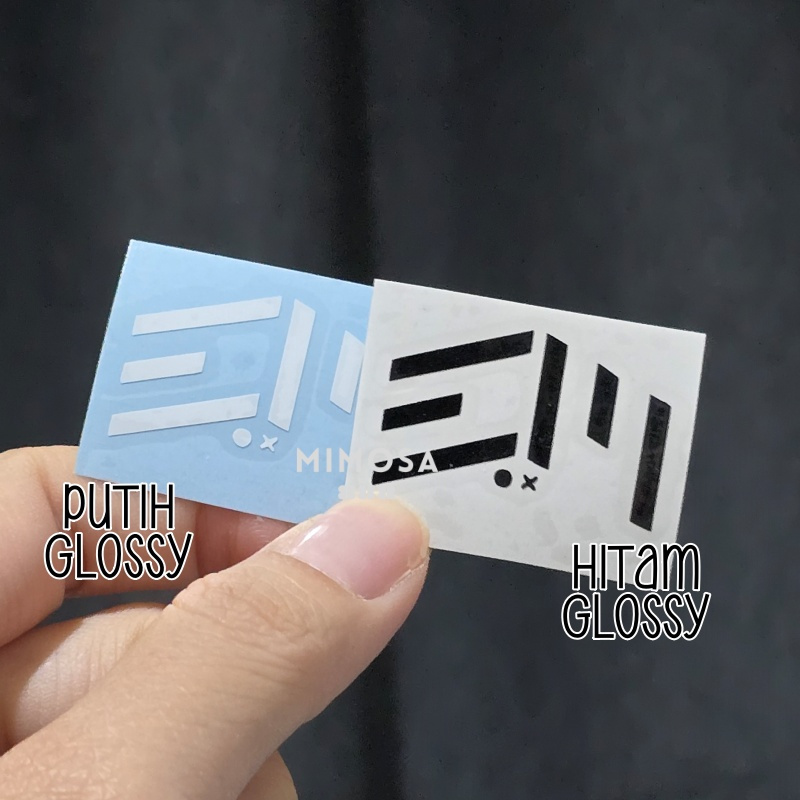Jual [cutting sticker] GMMTV - logo EM Earth Mix | Shopee Indonesia
