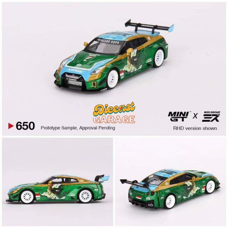 Jual Mini GT Nissan R35 LBWK MIZU RORO | Shopee Indonesia