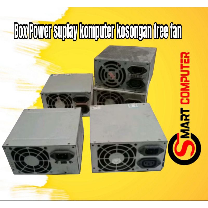 Jual Box Power suplay pc kosongan free Kipas fan | Shopee Indonesia