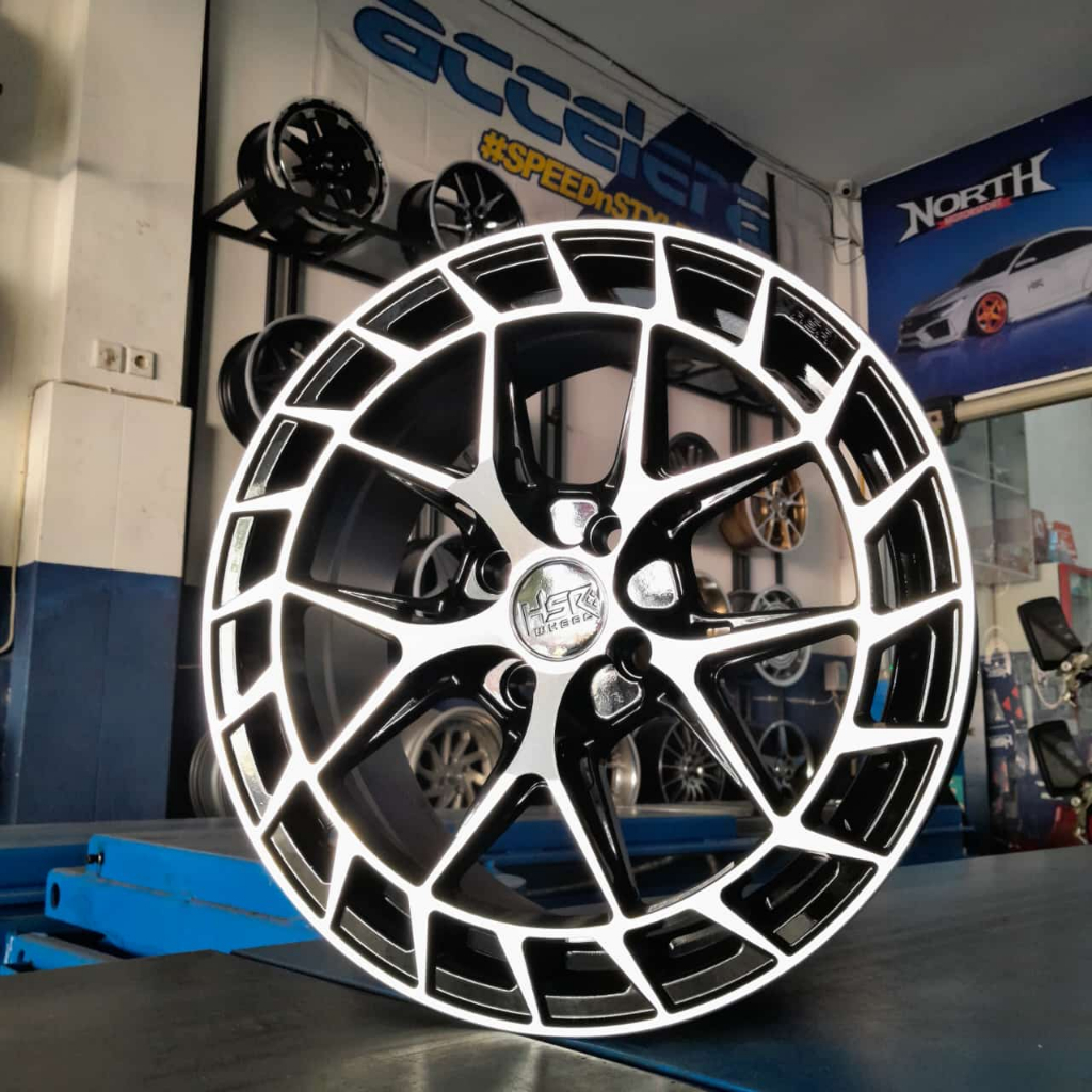 Jual Velg Raving Hsr Type LPS R16 Lebar 7 Baut 4X100-114,3 Et42 Untuk ...