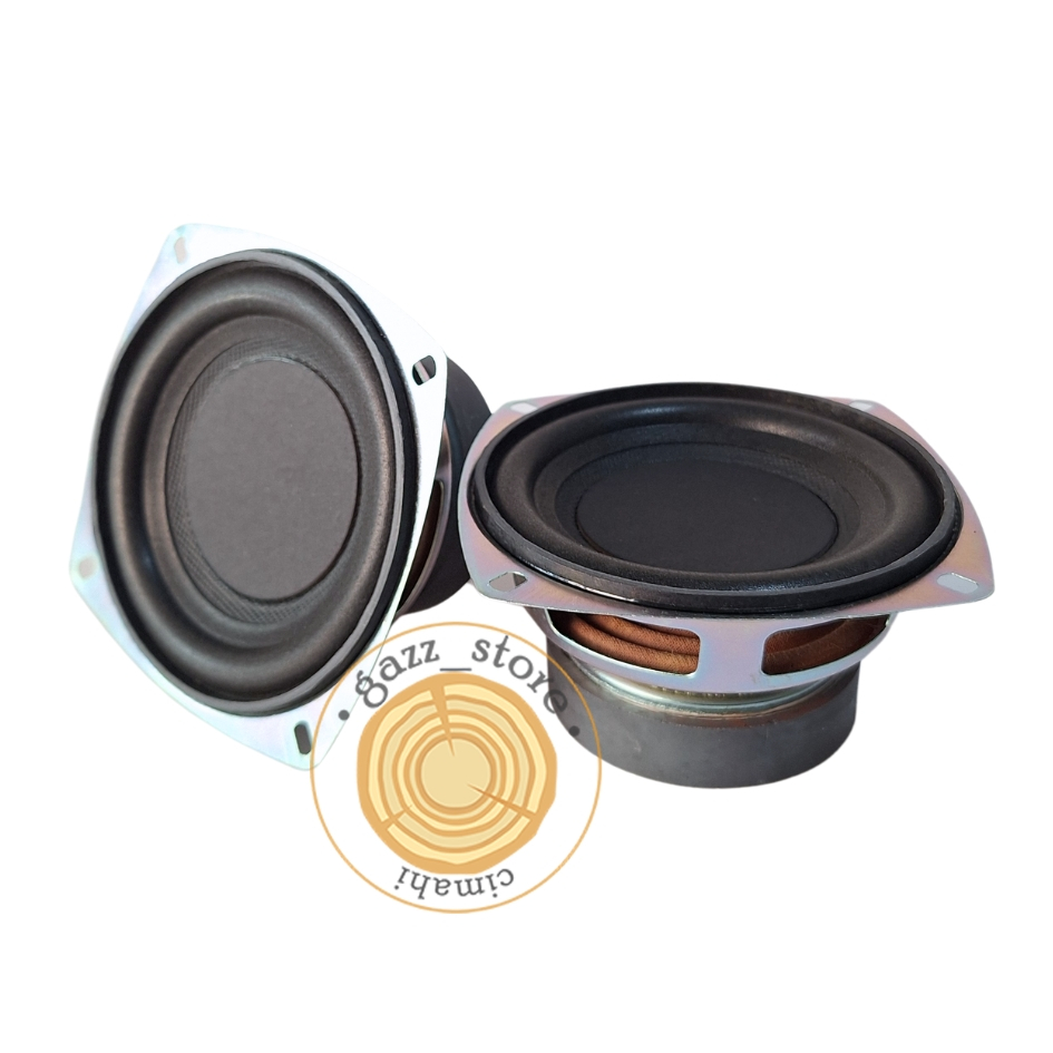 Jual Speaker Subwoofer 4 inch 4 ohm - Midbass Woofer 4 inch | Shopee ...