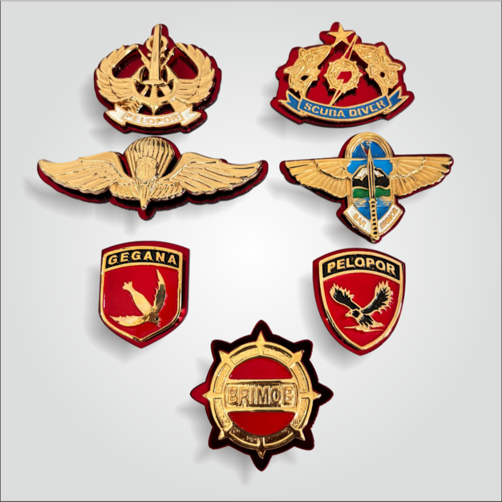 Jual PIN BREVET WING SAR BRIMOB, PIN BRIMOB , RODA BRIMOB ,WING PELOPOR ...
