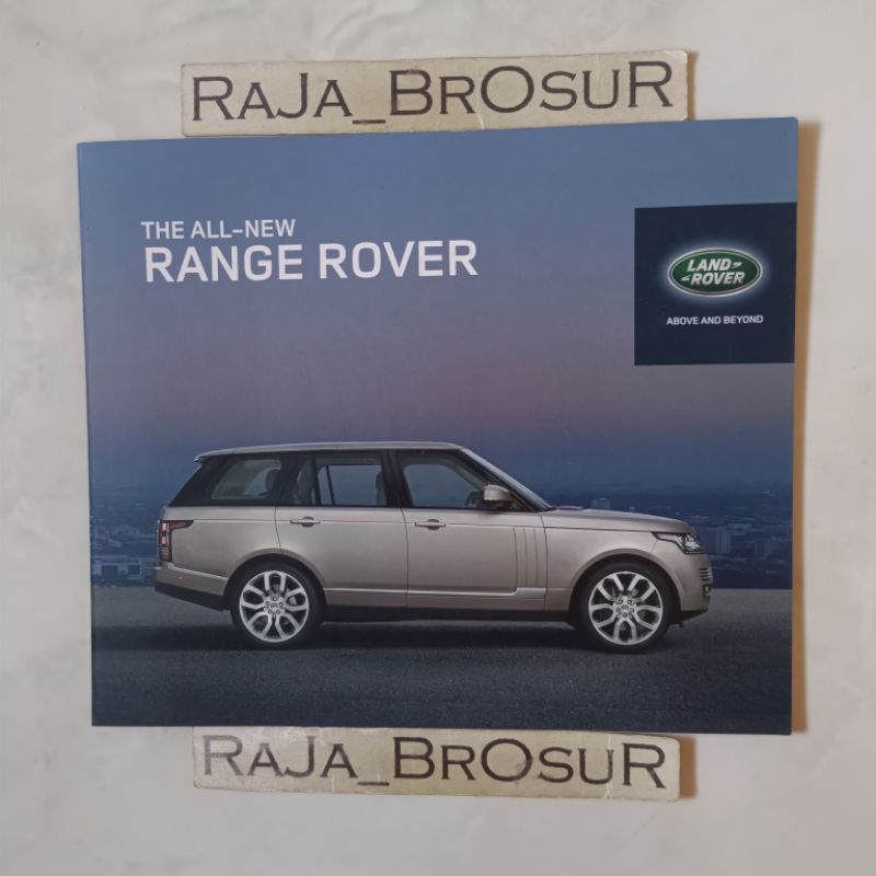 Jual Poster brosur katalog leaflet Land Rover The All New Range Rover ...