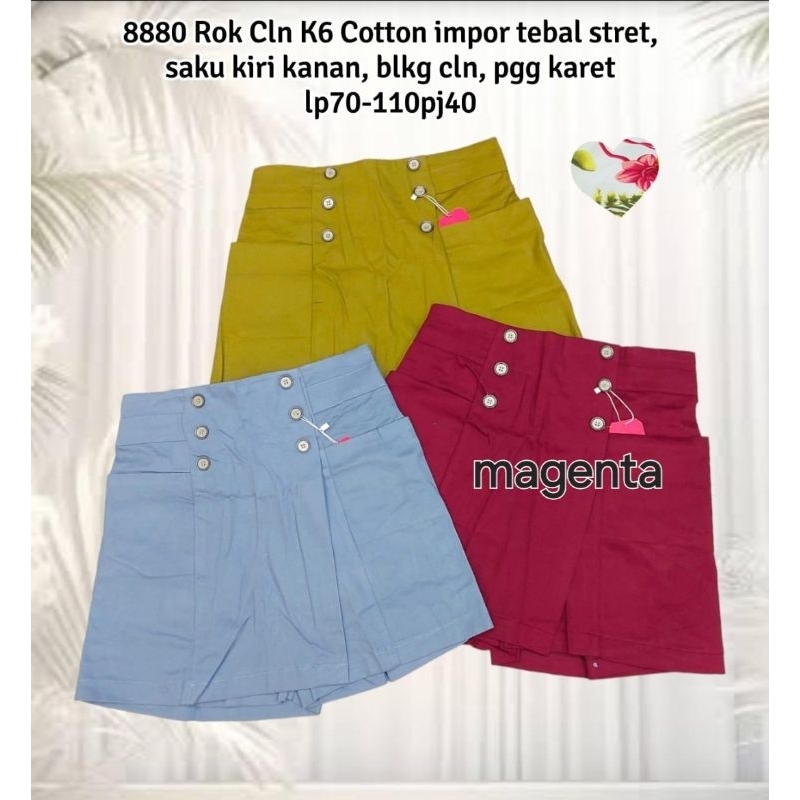 Jual MS 8880 100 Rok Cln warna magenta K6 Cotton impor tebal stret ...