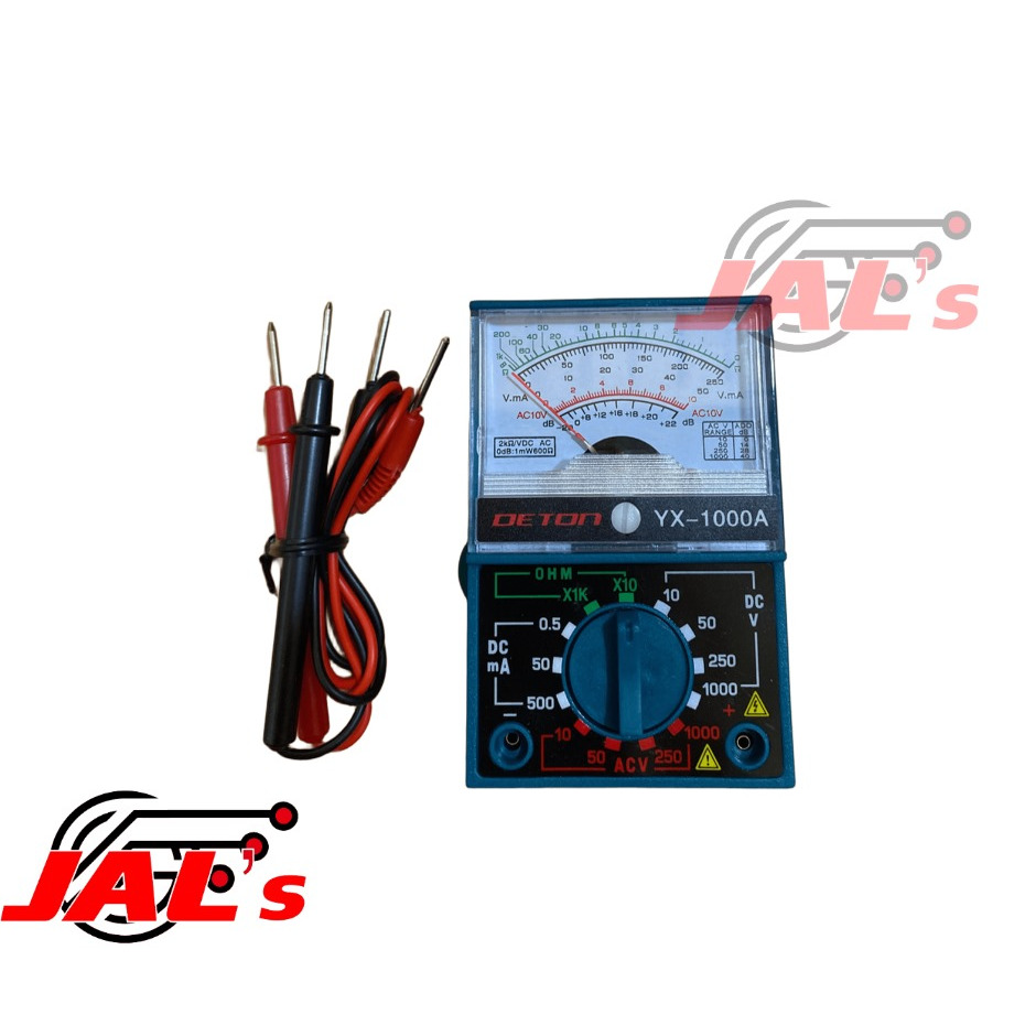 Jual Multitester Analog YX 1000A Avometer Manual Elektrik Original ...
