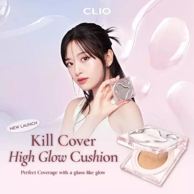 Jual CLIO Kill Cover High Glow Cushion SPF 50+, PA++++ (FREE REFILL ...