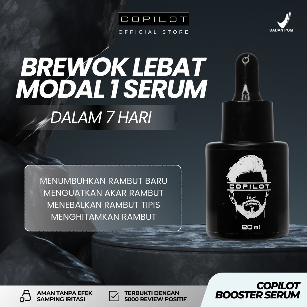 Jual PENUMBUH BREWOK COPILOT SERUM 100% ORIGINAL | Shopee Indonesia