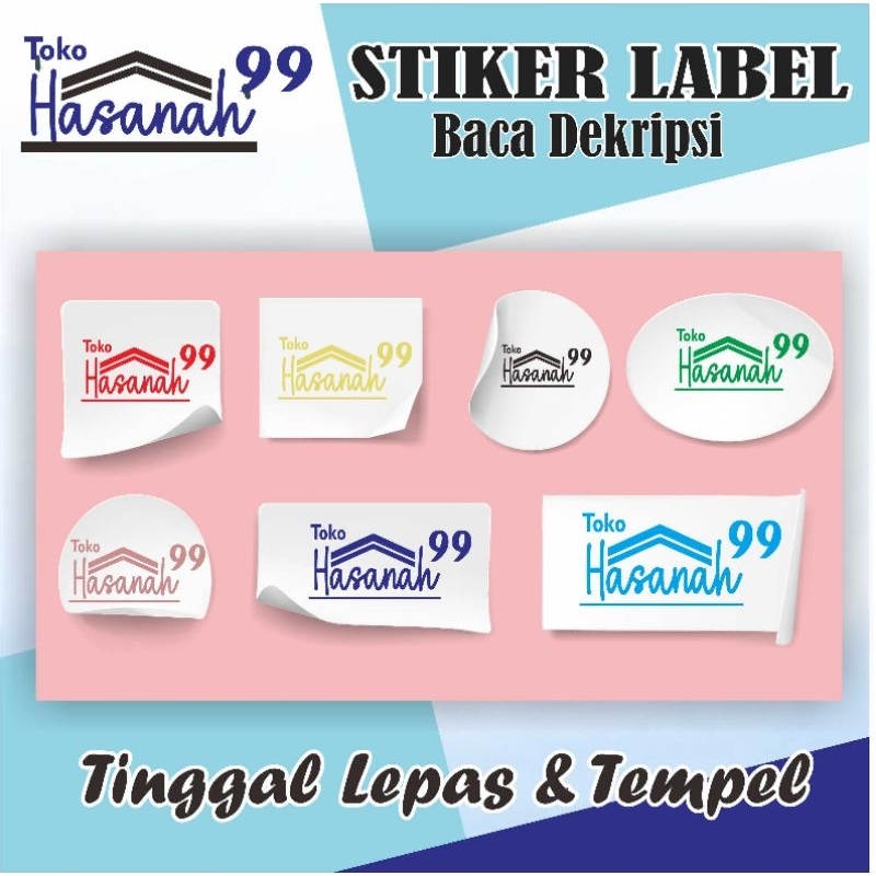 Jual STIKER LABEL MURAH | Shopee Indonesia