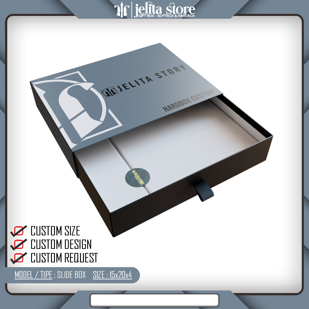 Jual PREMIUM BOX - HARDBOX SLIDE– GIFTBOX – BOX HAMPERS – CUSTOM BOX ...