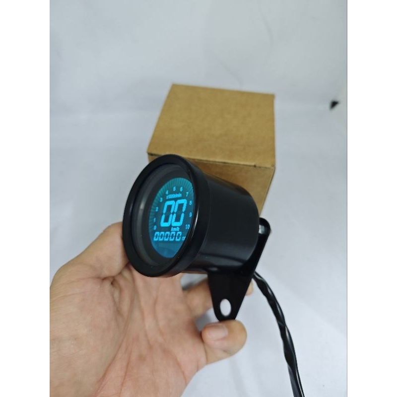 Jual Speedometer DIGITAL komplit-ampere bensin-ODOmeter-tachometer RPM ...