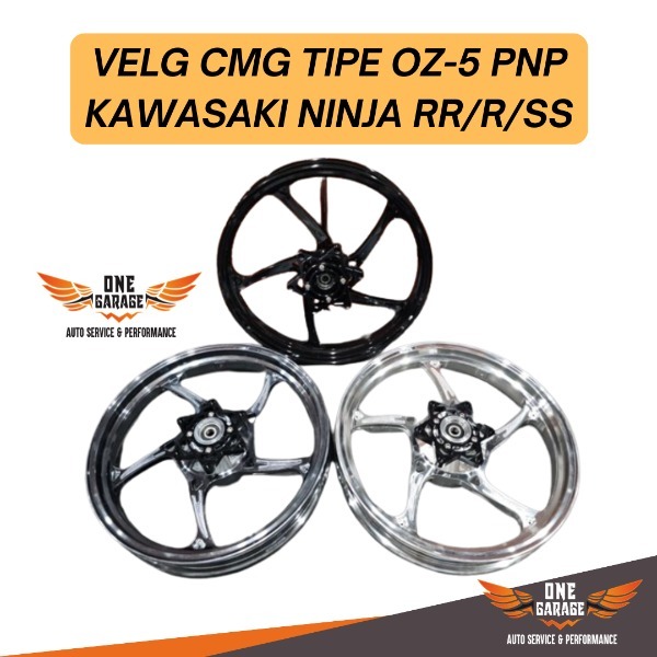 Jual Velg CMG MG5 OZ5 Star CNC Kawasaki Ninja RR R SS Original | Shopee ...