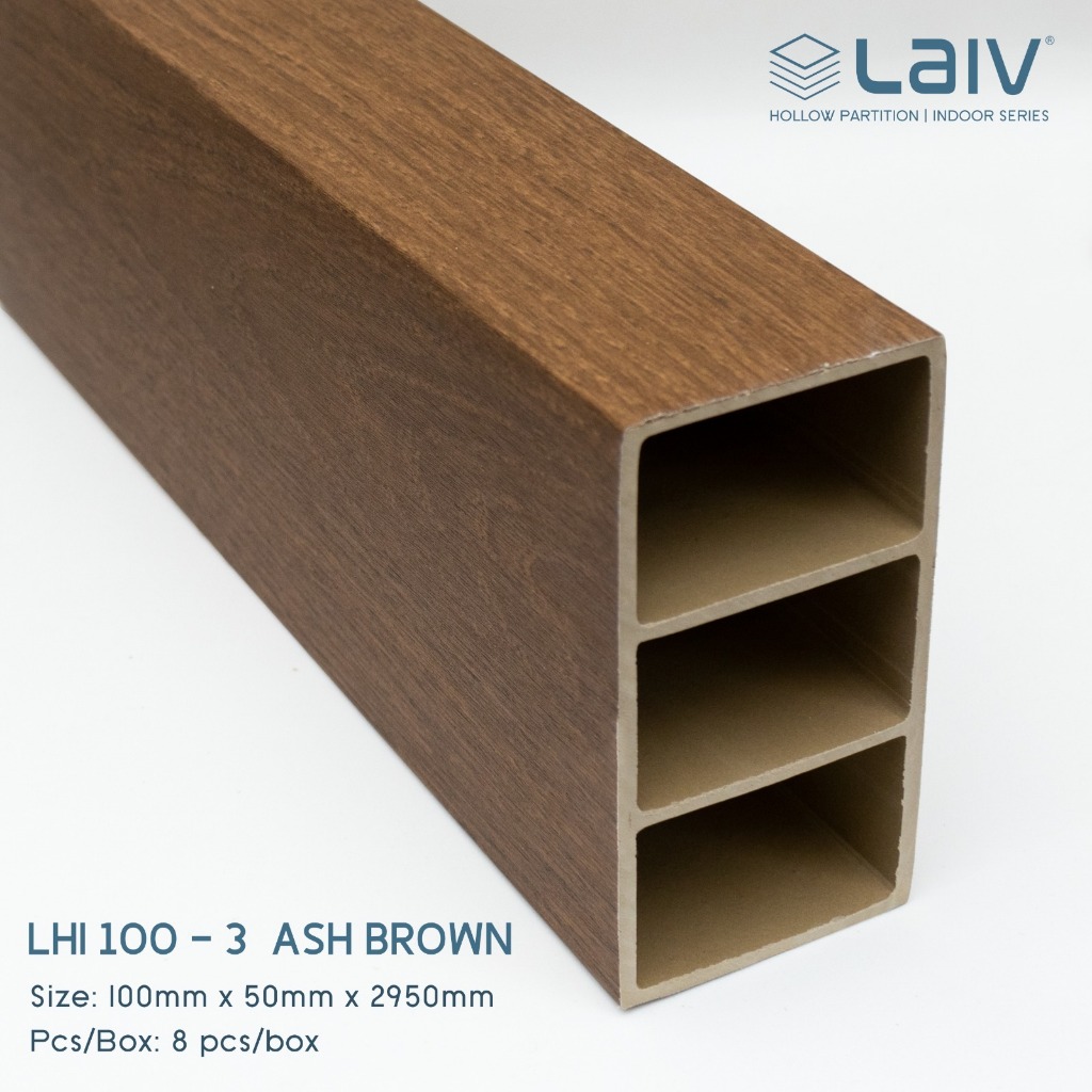 Jual Partisi Hollow PVC 5 x 10cm panjang 3 meter / Kisi Kisi Sekat ...