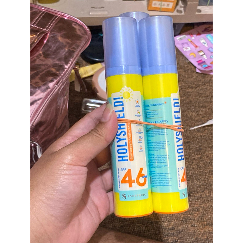 Jual BACA DESKRIPSI!! [NEW] SOMETHINC HOLYSHIELD SHAKE MIST SUNSCREEN ...