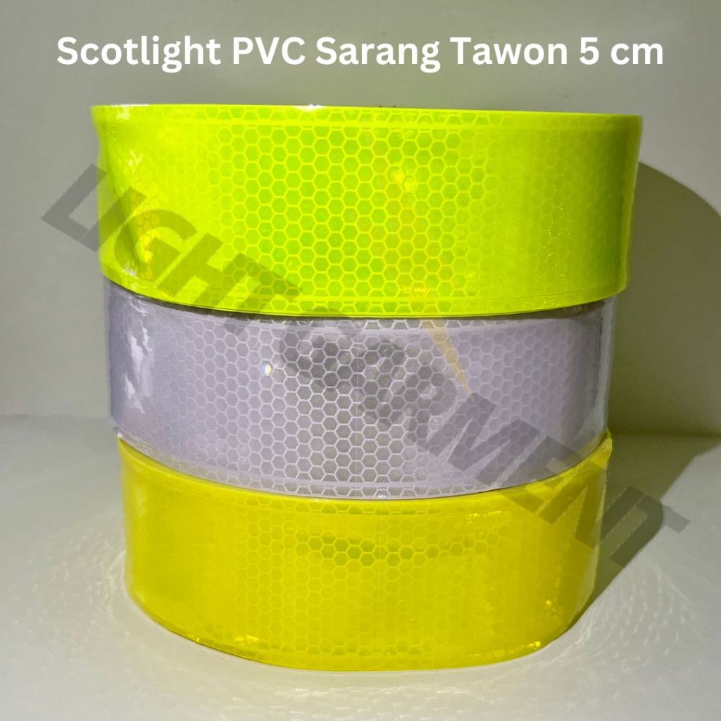Jual Pita Skotlet / Scotchlite / Scotlight Plastik PVC Sarang Tawon ...