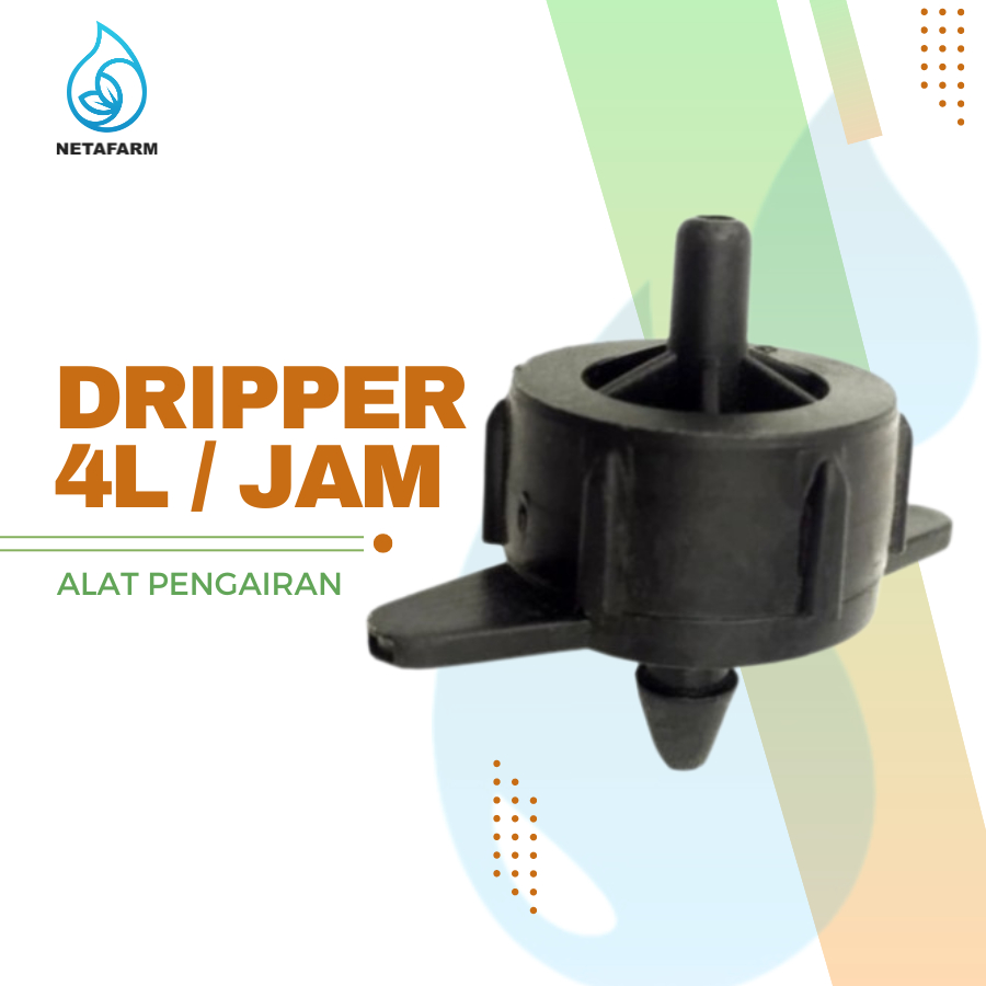 Jual Dripper 4 L / H Black ( Satuan ) | Shopee Indonesia