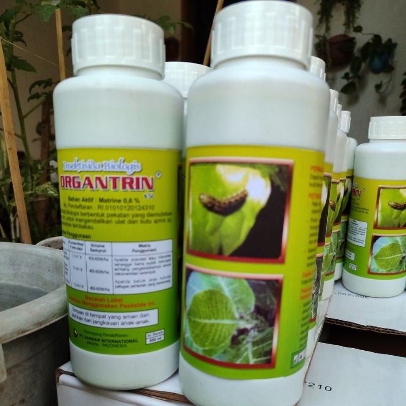 Jual ORGANTRIN 6 SL insektisida biologis kemasan 500 ml | Shopee Indonesia