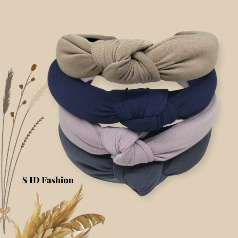Jual Bando Nagita Bando Korea Bondu Ikat Rambut Scrunchie Cepol Rambut ...