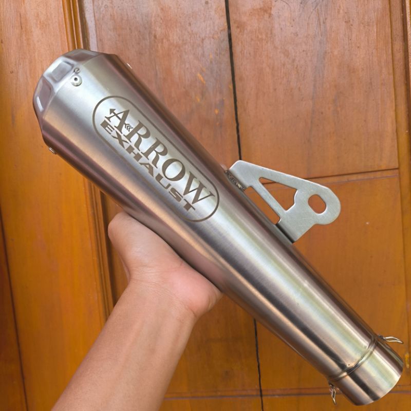 Jual Arrow Exhaust racing inlet 51mm - Muffler Arrow only - Canister ...
