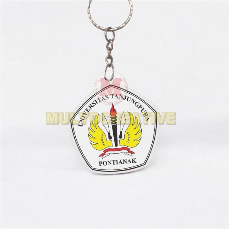 Jual Ganci UNTAN Akrilik Dua Sisi Bolak Balik Gantungan Kunci Keychain ...