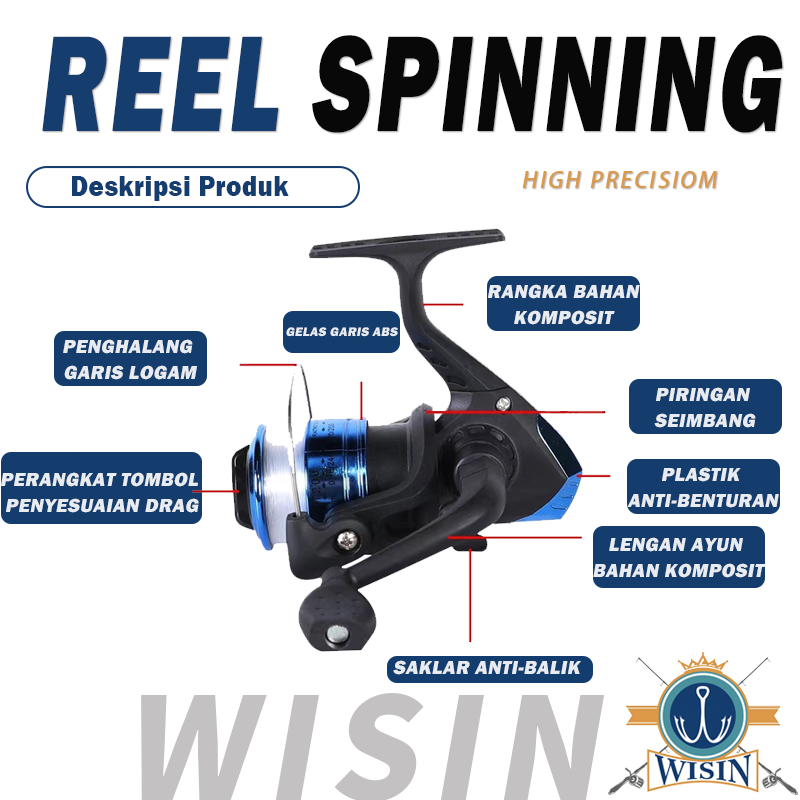 Jual Reel Pancing Spinning Shikari Atom 200 Berkualitas Garansi Best ...