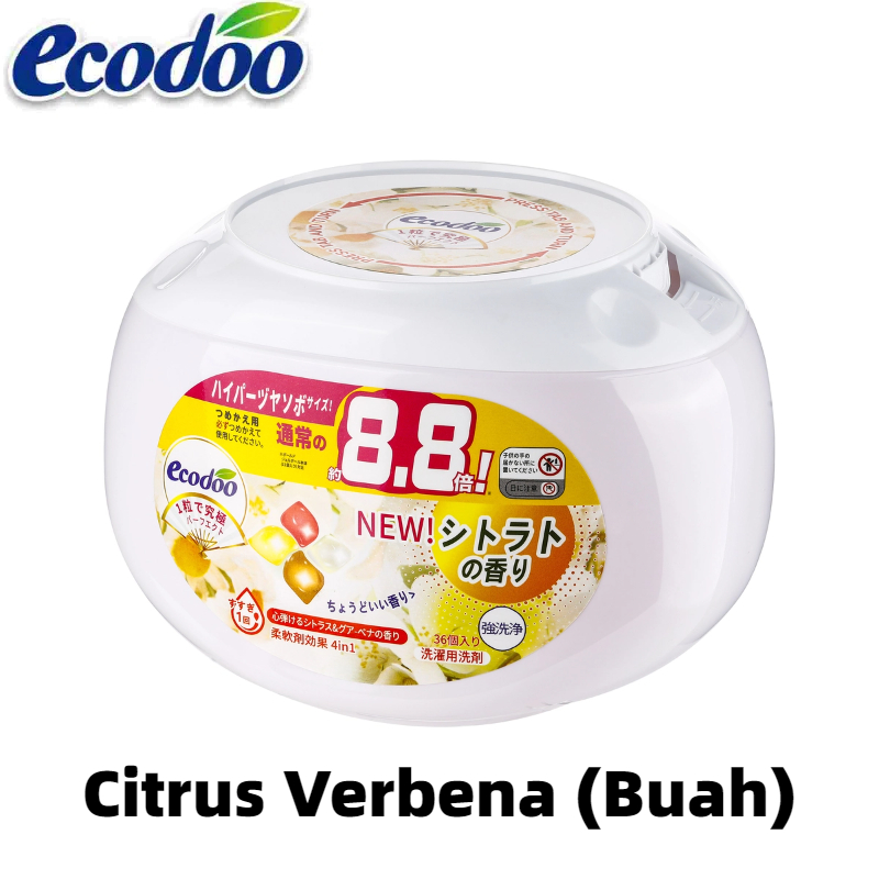 Jual ECODOO 【Two boxes preferred】4 in 1 Mencuci Kapsul，8.8x Kekuatan ...