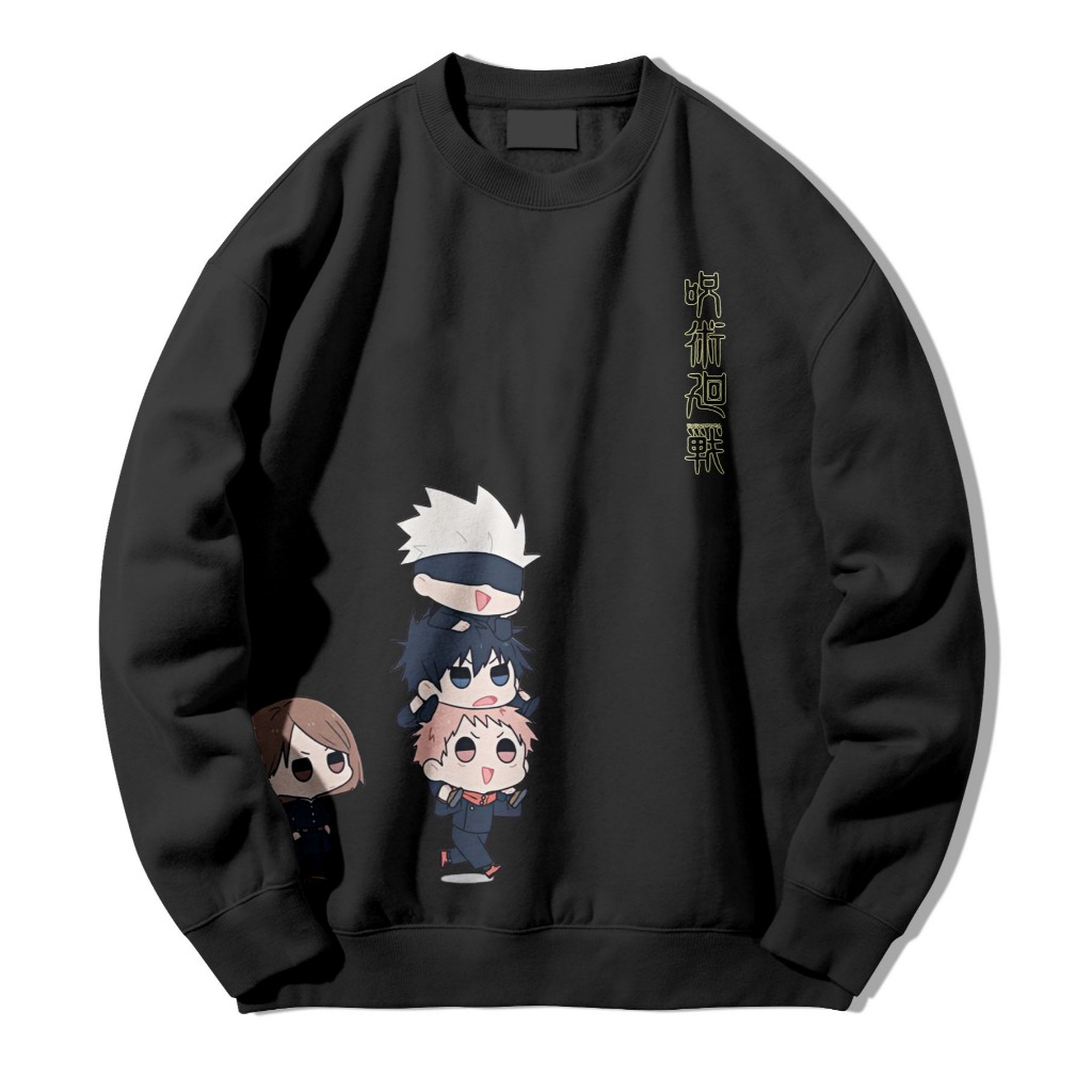 Jual Crewneck Sweatshirt Anime Jujutsu Kaisen Team Gojo unisex