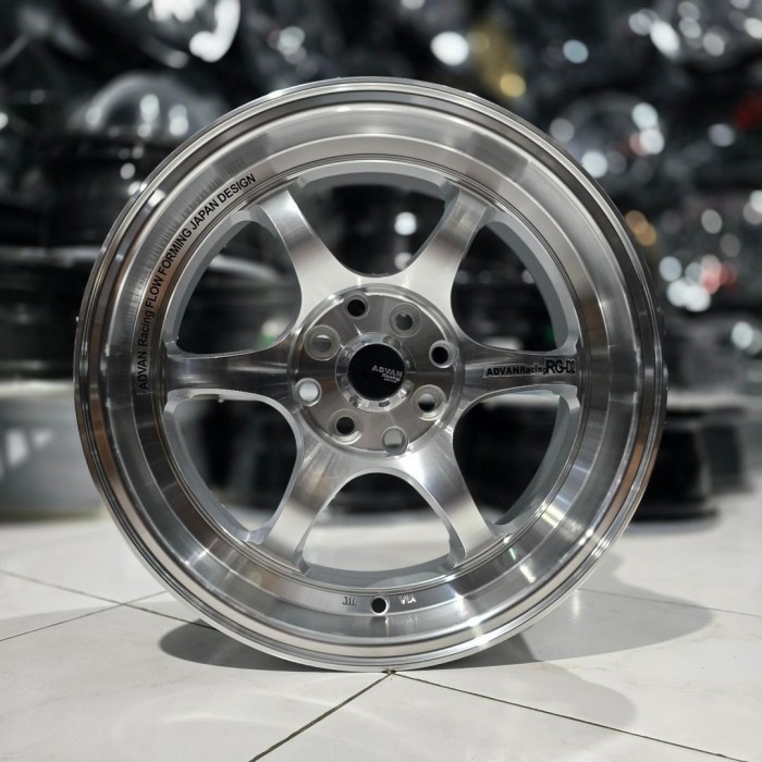 Jual velg racing 16 ADVAN RG D2 R16 Xenia Avanza Livina jazz yaris vios ...