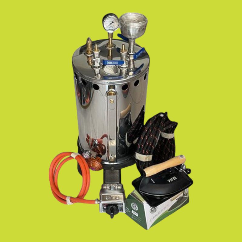 ステンレスパッキン寸胴20L・15Lセット