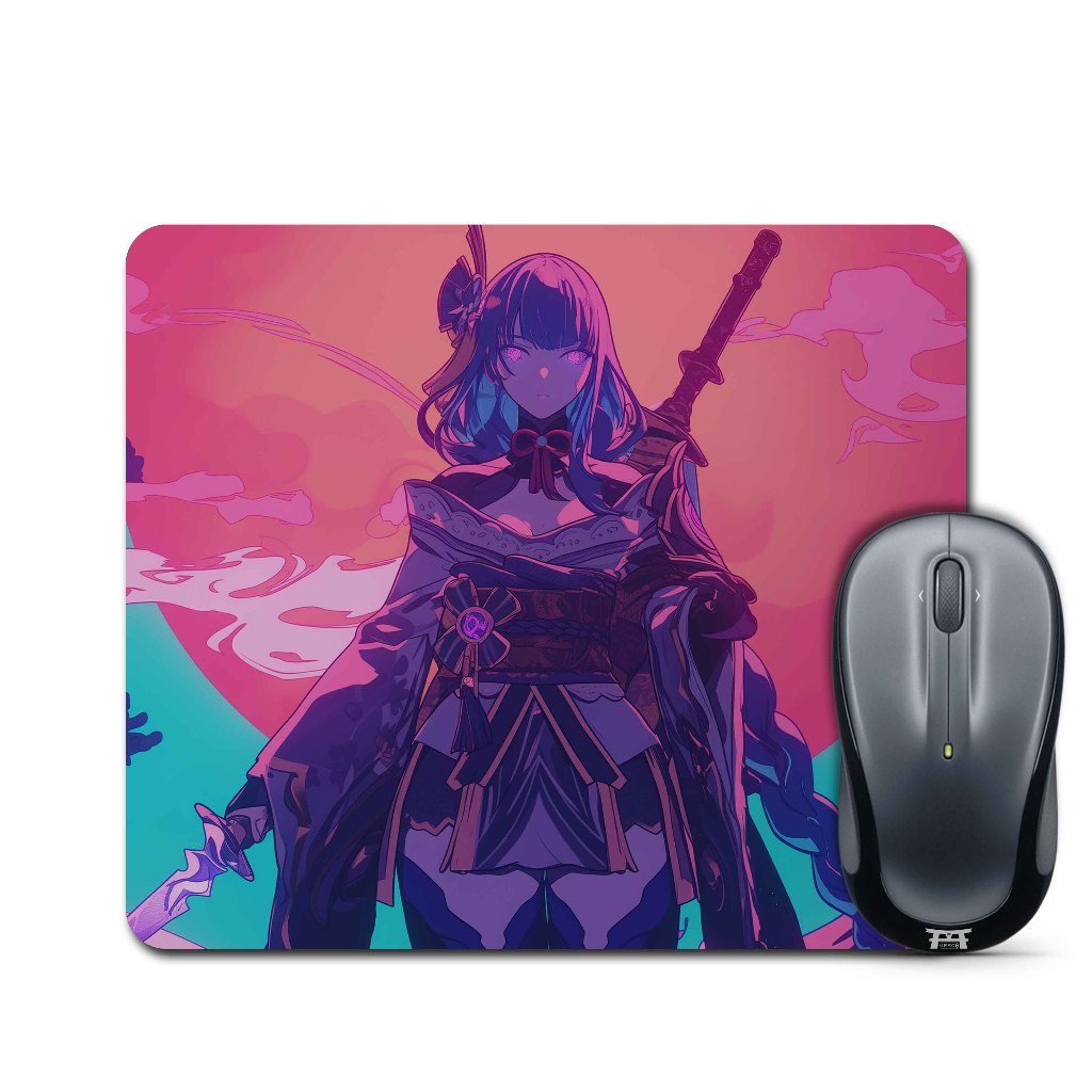 Jual Mouse pad gaming anime game RAIDEN SHOGUN MOON SHINE - GENSHIN ...