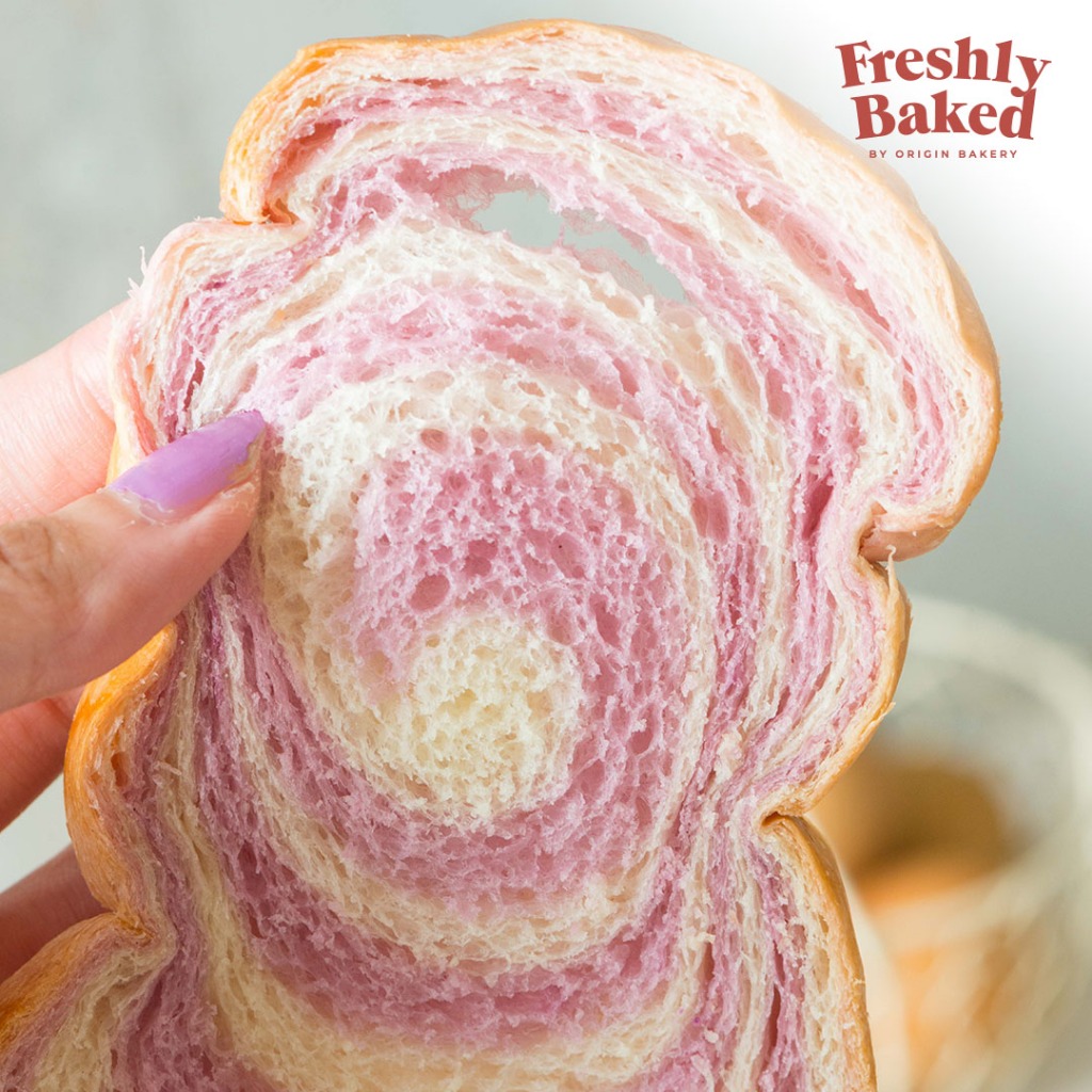 Jual Sourdough Ubee Loaf Twister - Sweet Potato Sourdough Bread - Roti ...