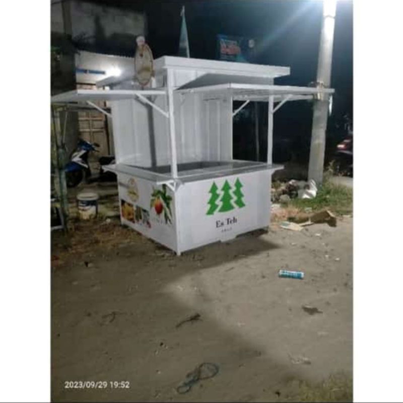 Jual booth container, booth kontainer booth jualan booth teh ...