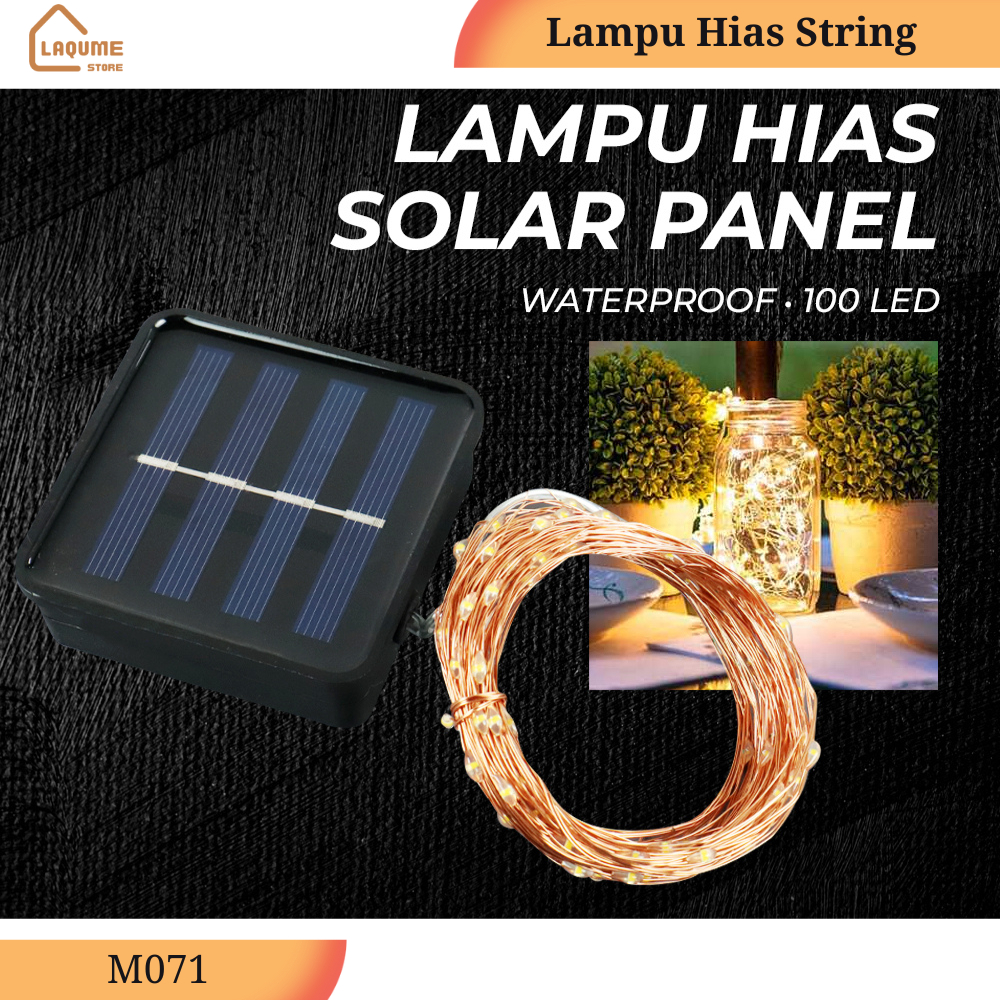 Jual Lampu Taman Hias Dekorasi String Lights Waterproof 100 LED with ...