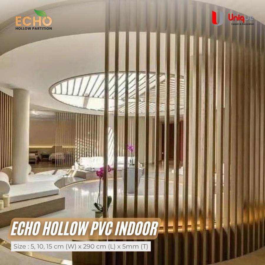 Jual Echo Partisi Hollow / Kisi Kisi Pembatas Ruangan Interior Balok ...