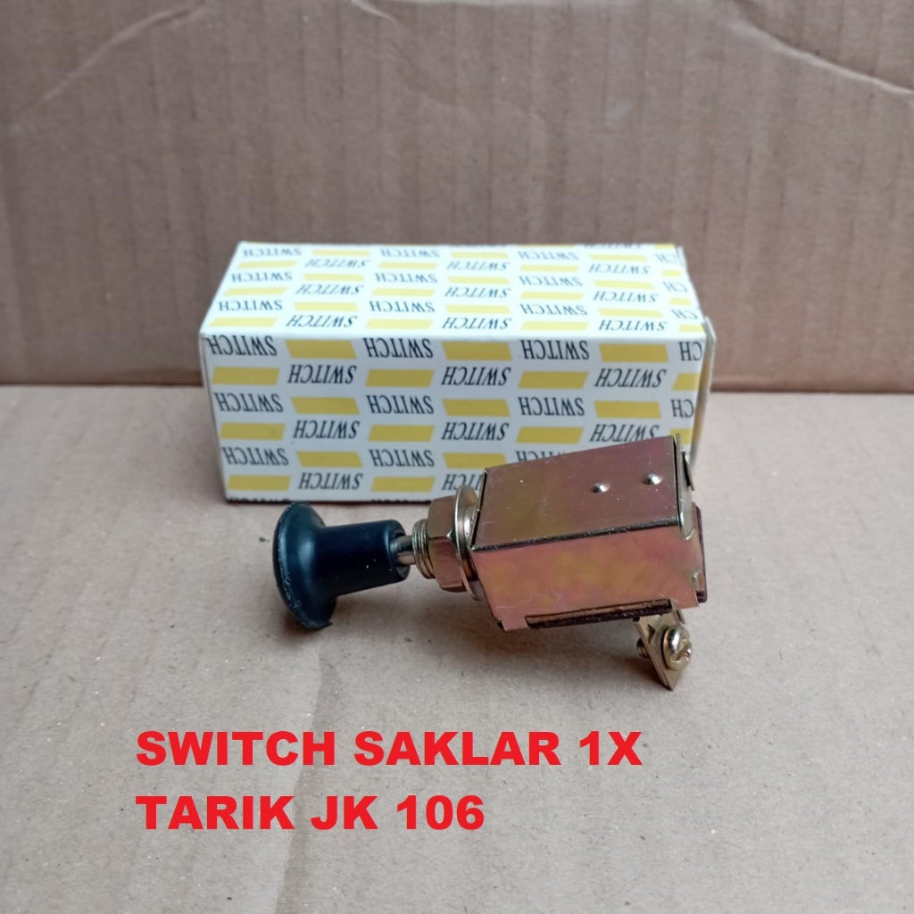 Jual JK106 Saklar Lampu Switch On Off 1X Tarik Mobil Motor Switch ...
