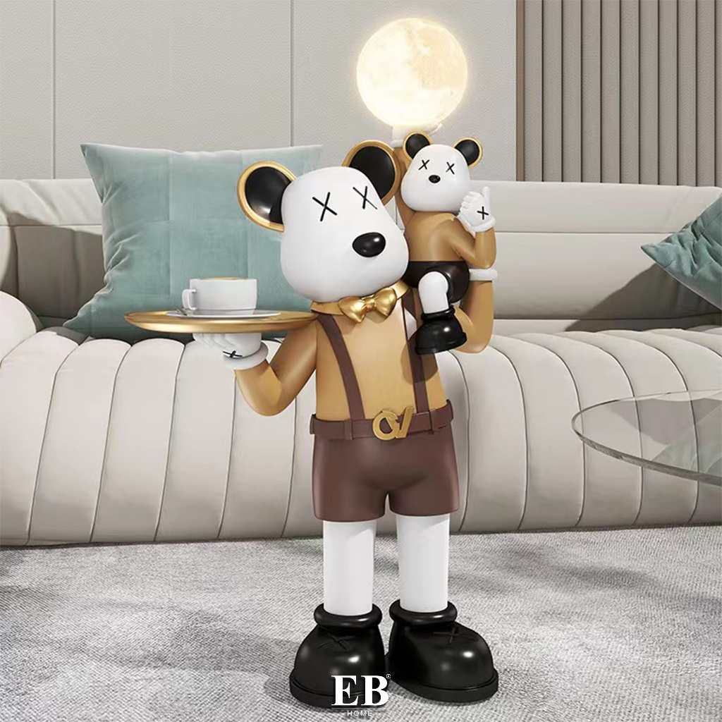 Jual Patung Tray Kaws Dekorasi Lamp Functional Tray Figurine