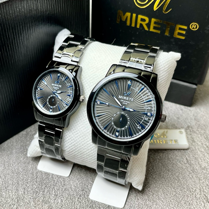 Jual Jam Tangan Pasangan/Couple Pria Dan wanita MIRETE Original Tahan ...